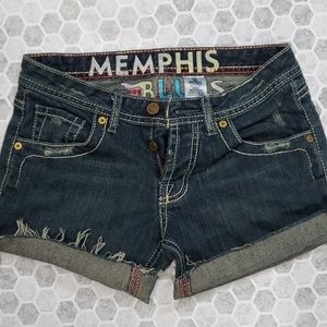Memphis Blues jean shorts sz 26